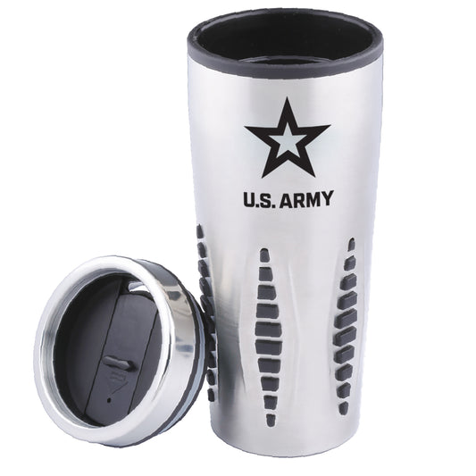 Stainless Steel Tumbler Army Silver