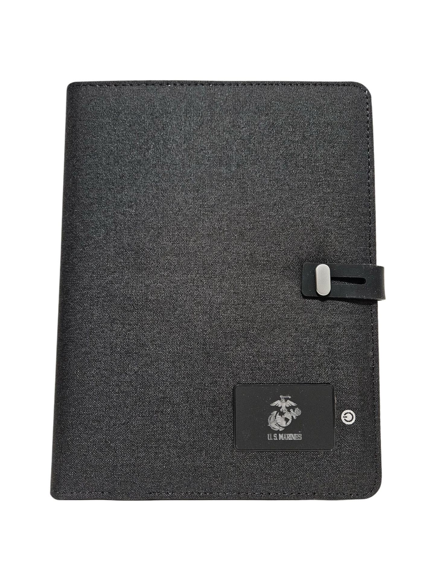 Powerbank Organizer Padfolio with Phone Charger United States Marine Corps