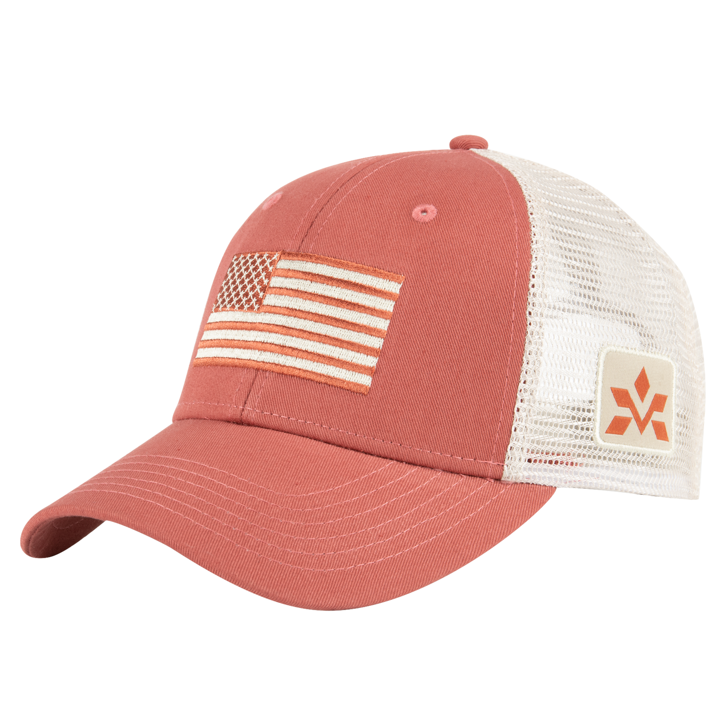 American Flag Mesh Back Trucker Cap