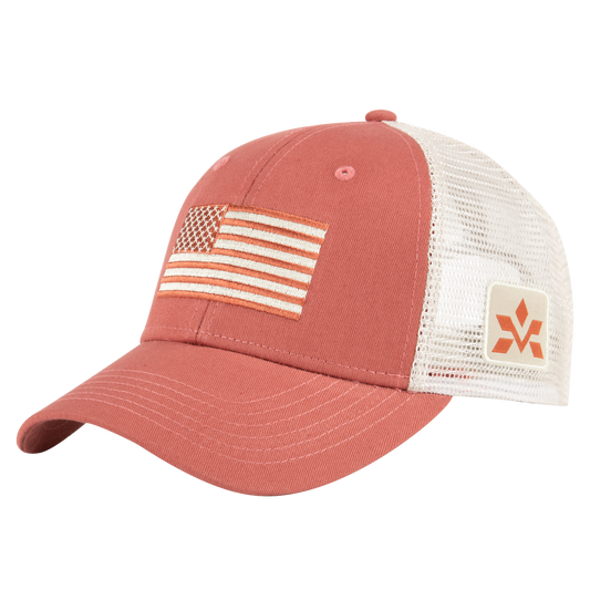 American Flag Mesh Back Trucker Cap