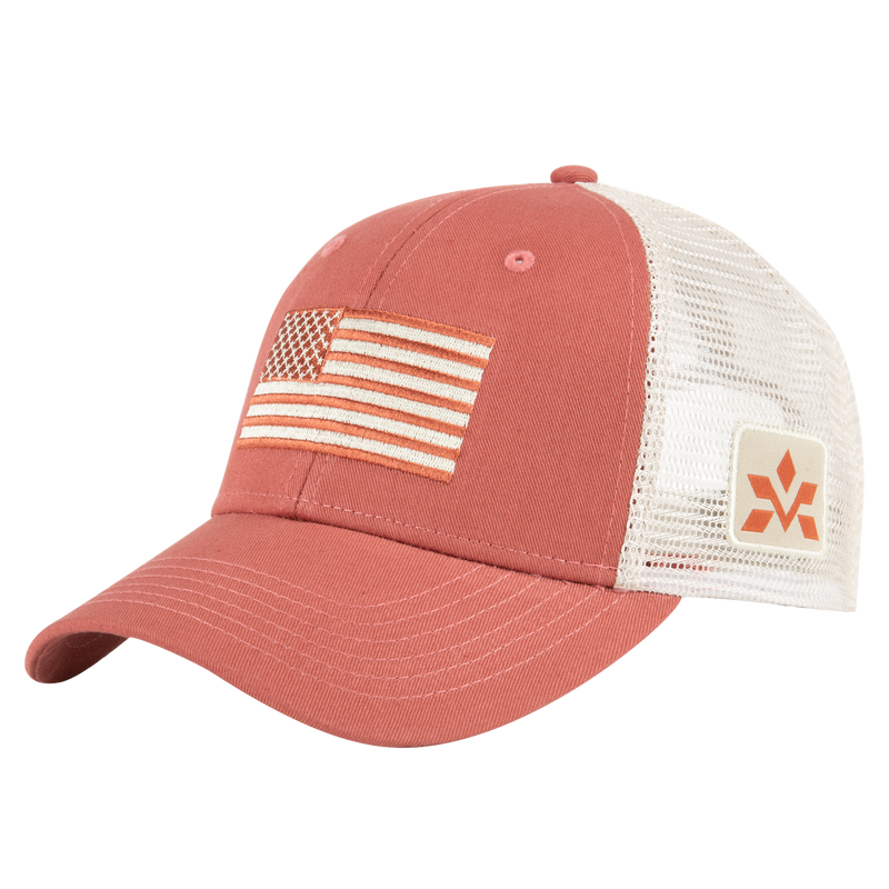 American Flag Mesh Back Trucker Cap
