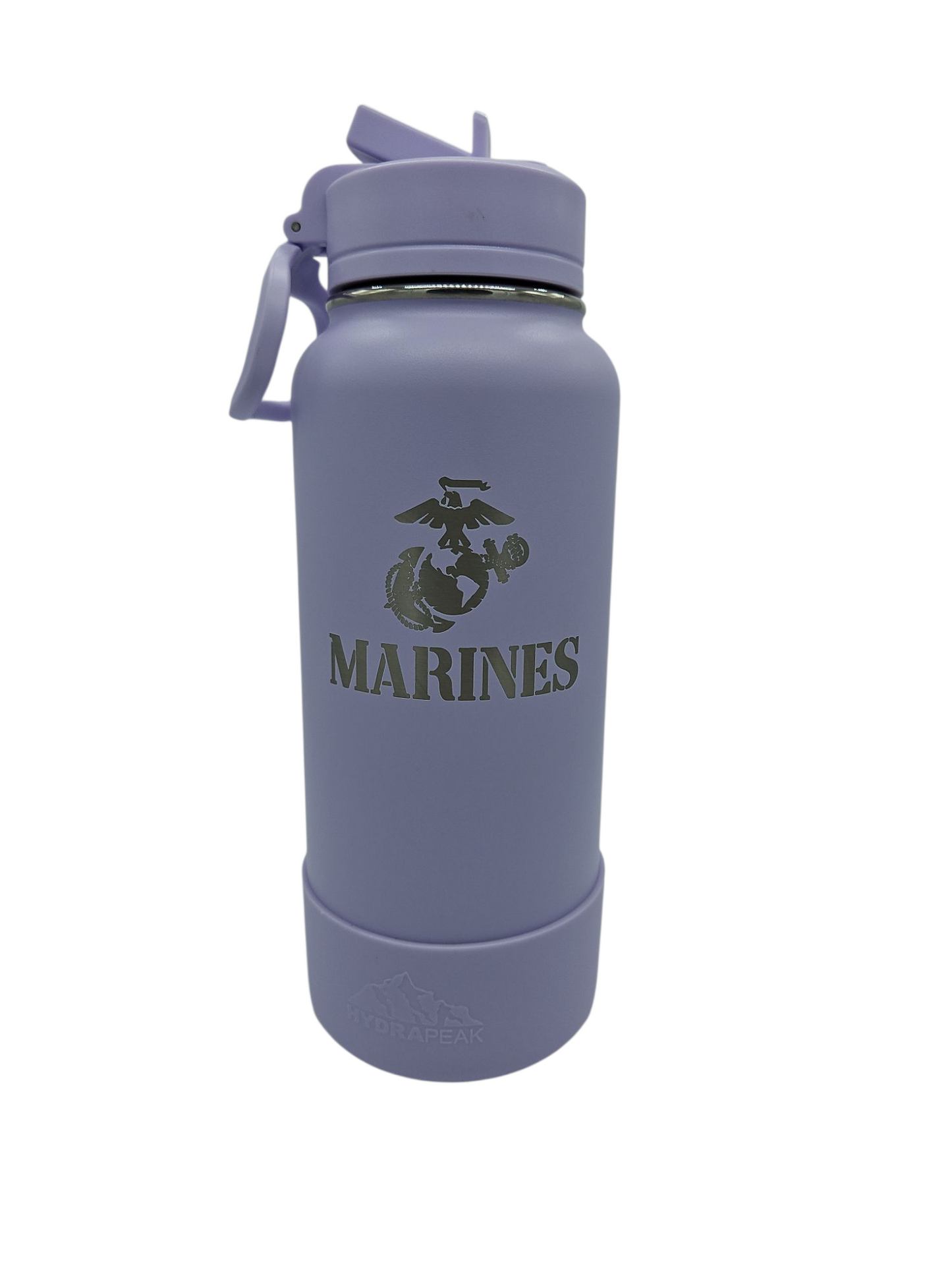 Marine Corp 32 oz Chug Sportboot bottle w/ matching lid & rubber boot