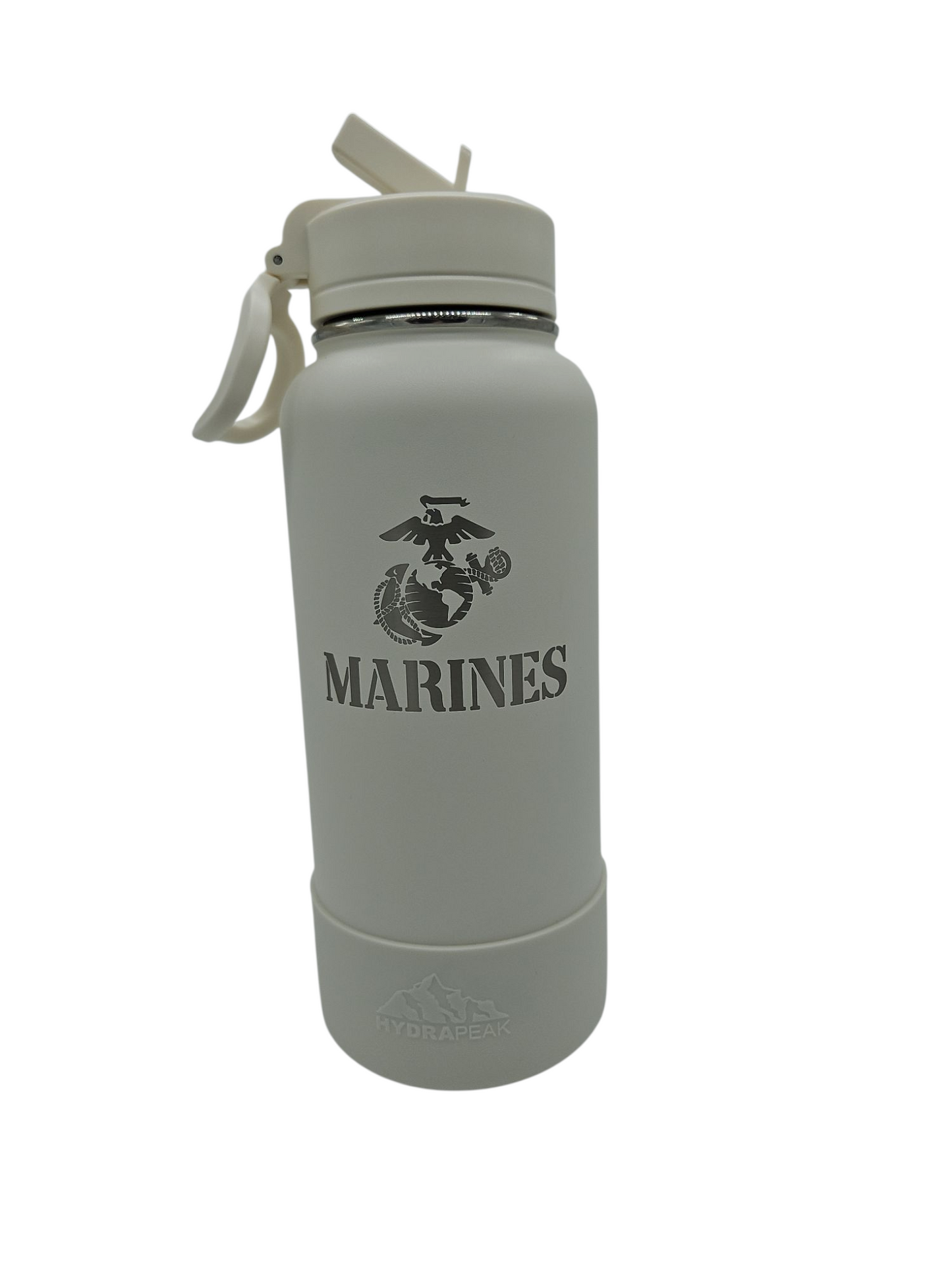 Marine Corp 32 oz Chug Sportboot bottle w/ matching lid & rubber boot