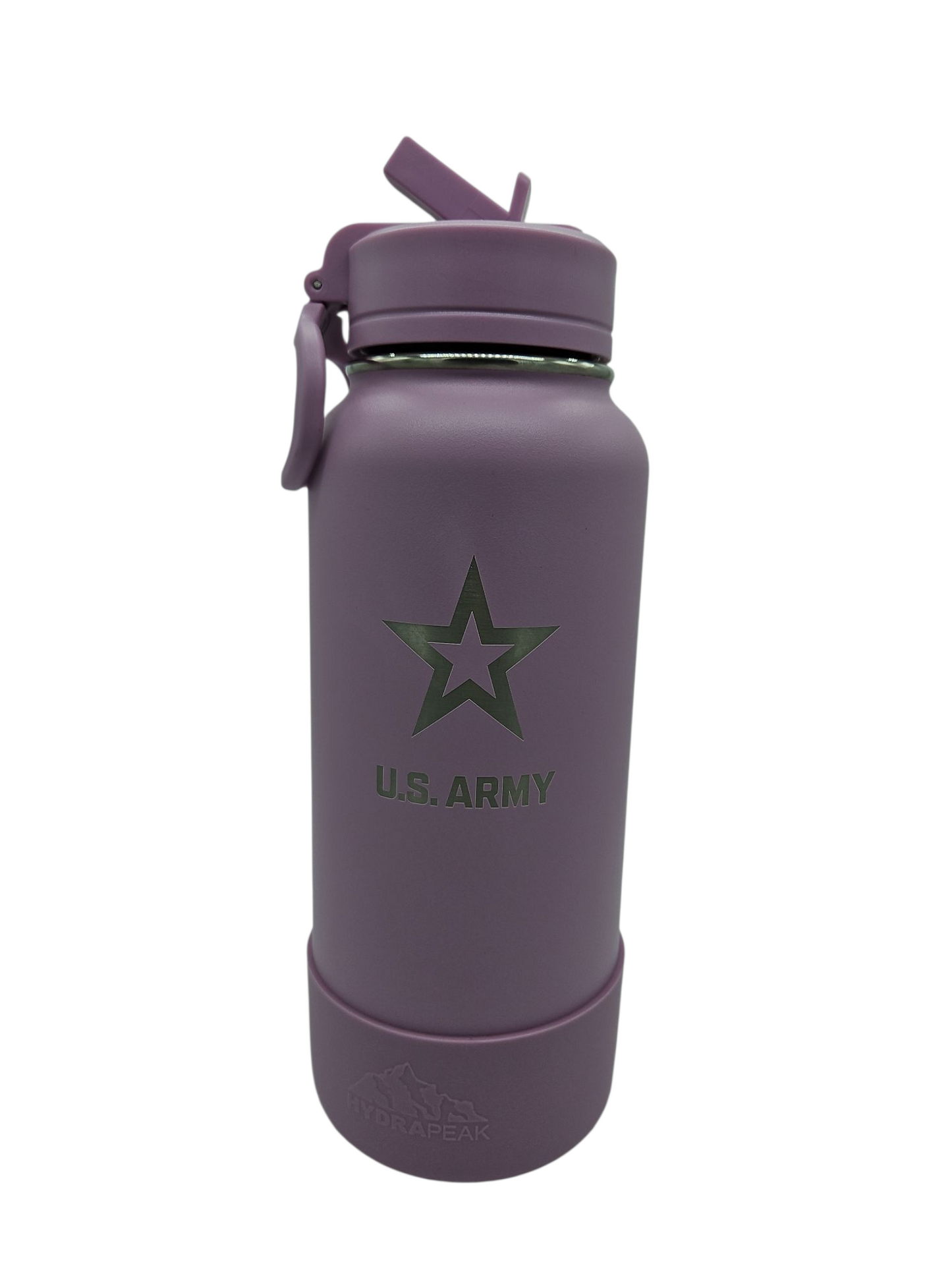 Army 32 oz Chug Sportboot bottle w/ matching lid & rubber boot