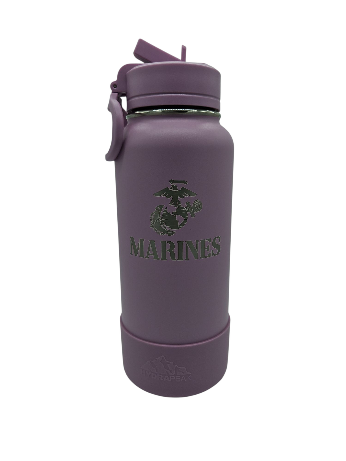 Marine Corp 32 oz Chug Sportboot bottle w/ matching lid & rubber boot