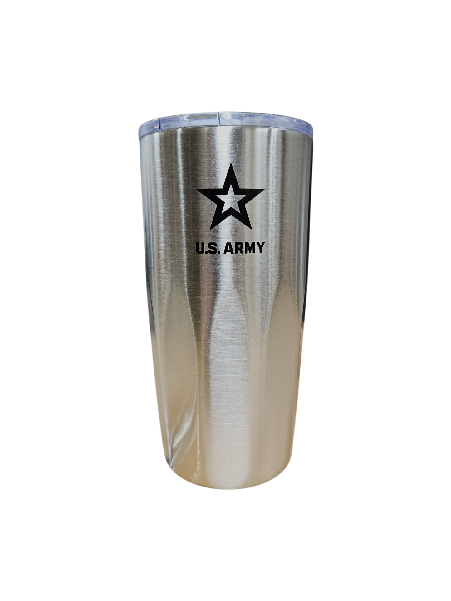 Army 20 oz Tumbler Stainless Silver