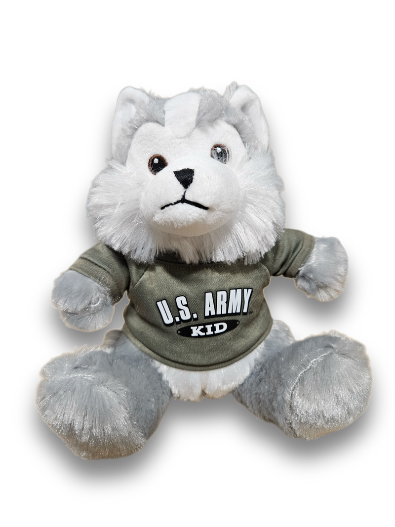 Plush Husky Army