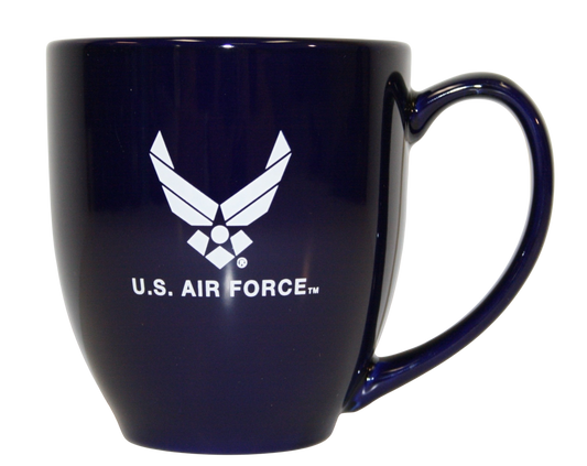 Bistro Mug U.S. Air Force Navy Blue