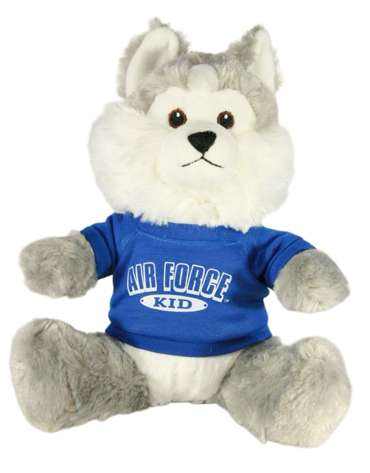 Plush Husky Blue shirt Air Force