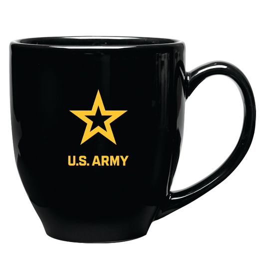 Black U.S. Army Bistro Mug