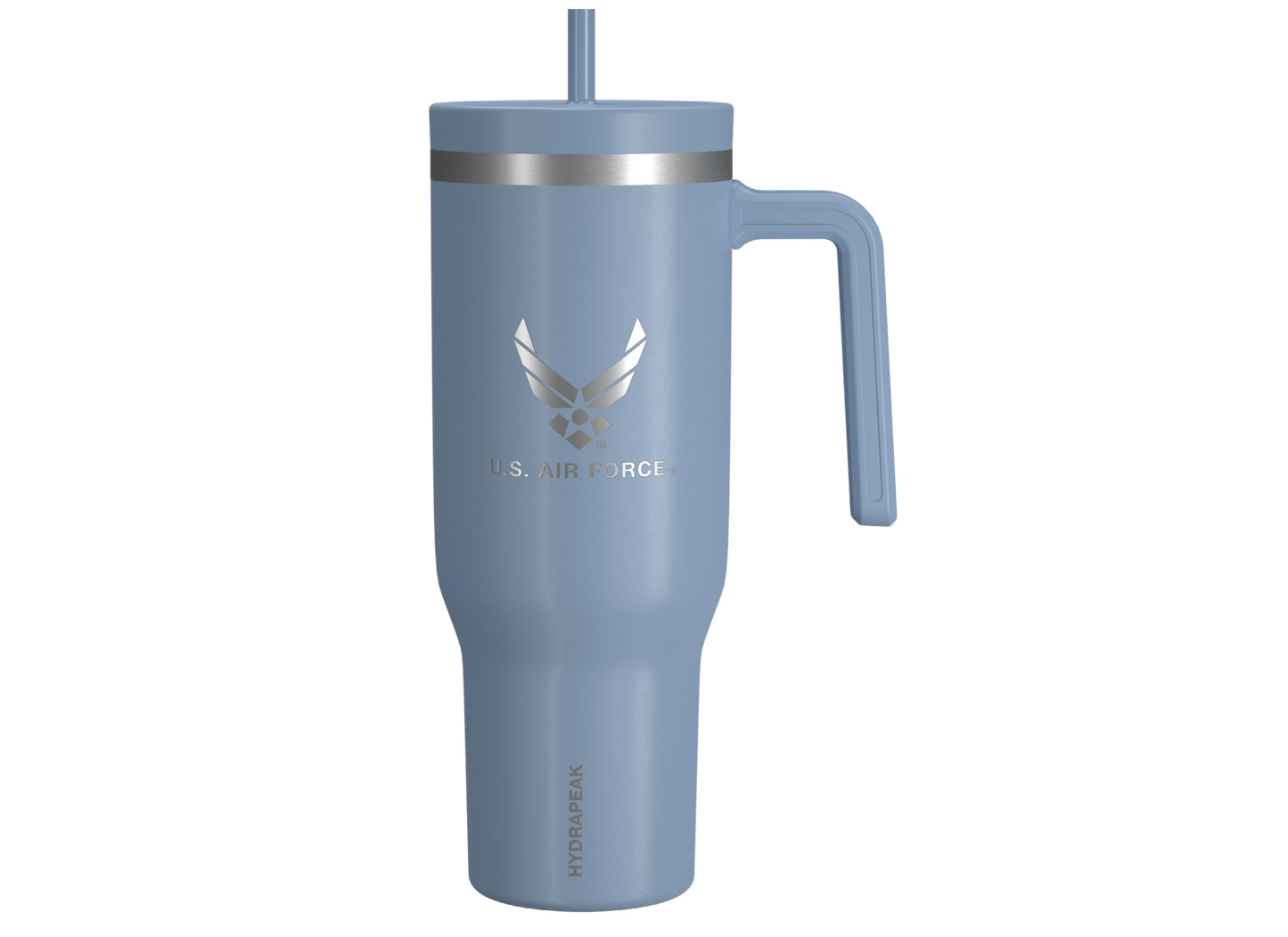 Airforce 40OZ Voyager Stainless Steel Tumbler w/ Handle and Straw