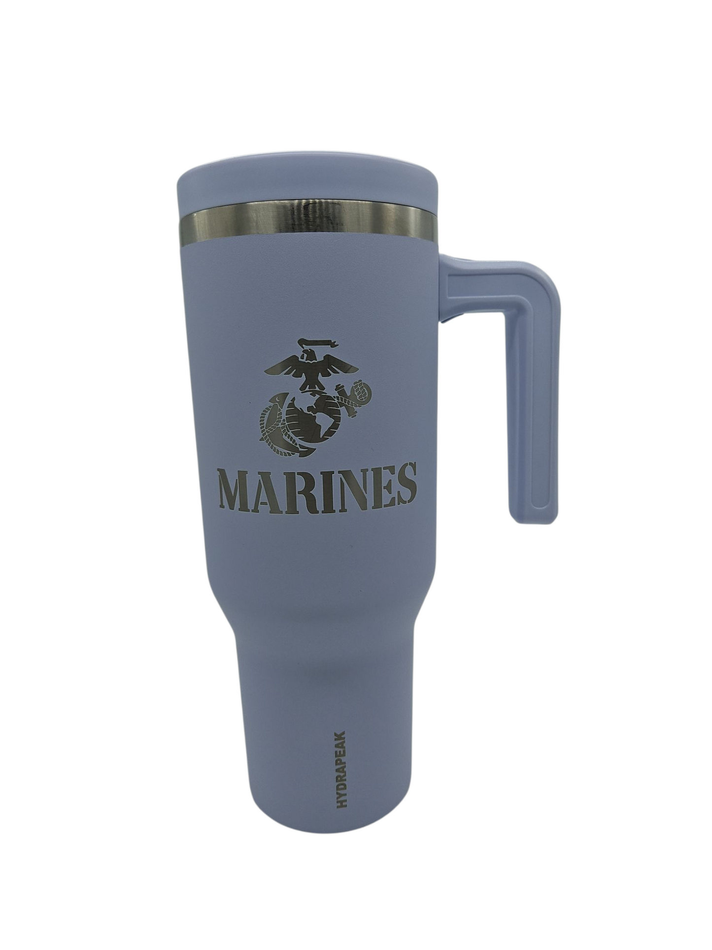 Marine Corp 40OZ Voyager Stainless Steel Tumbler w/ Handle and Straw