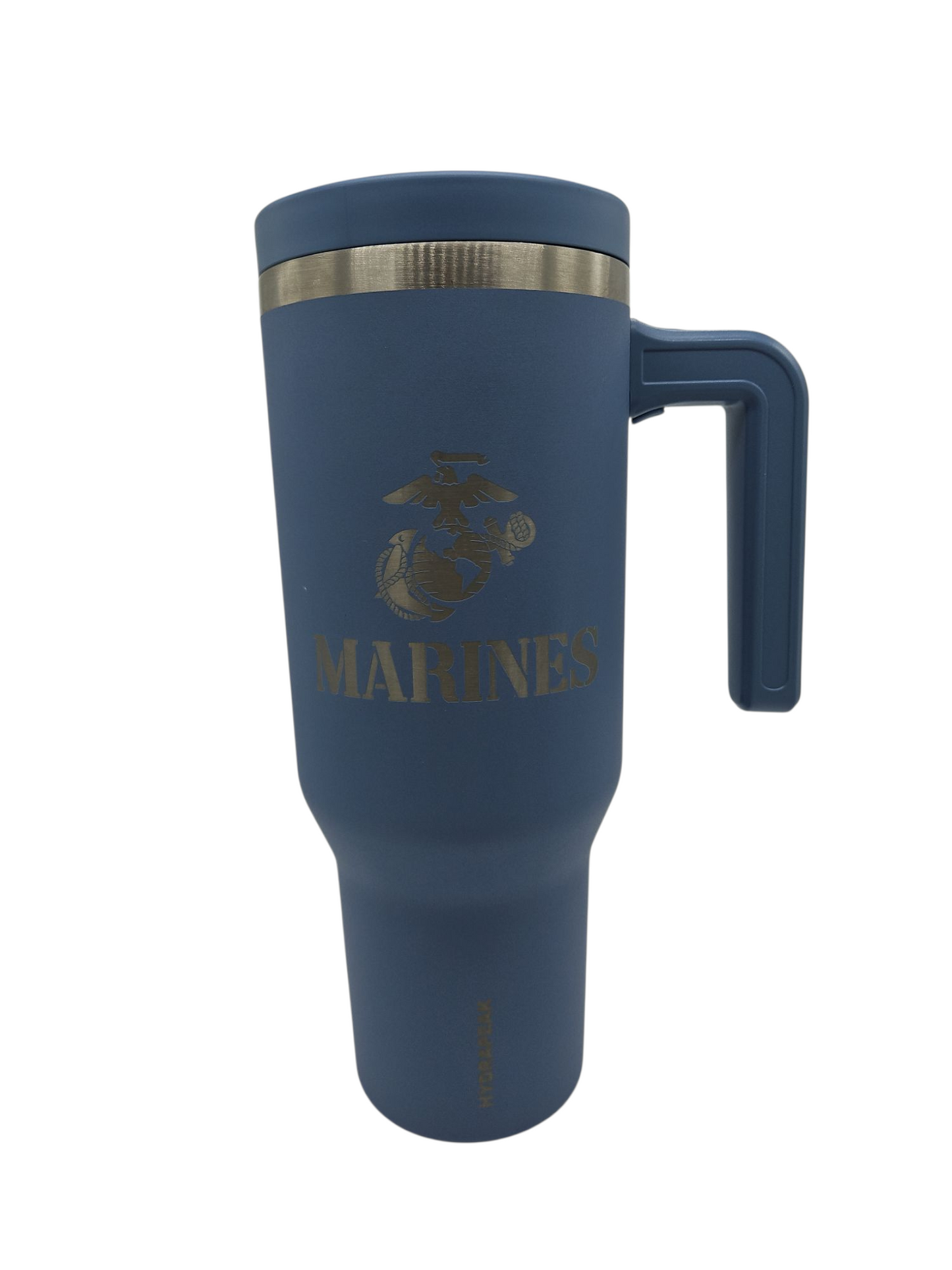 Marine Corp 40OZ Voyager Stainless Steel Tumbler w/ Handle and Straw