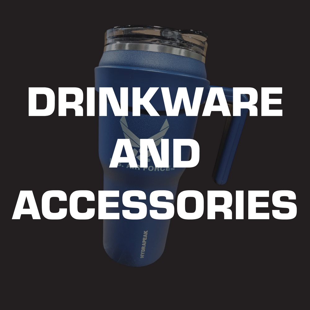 Drinkware and accessories