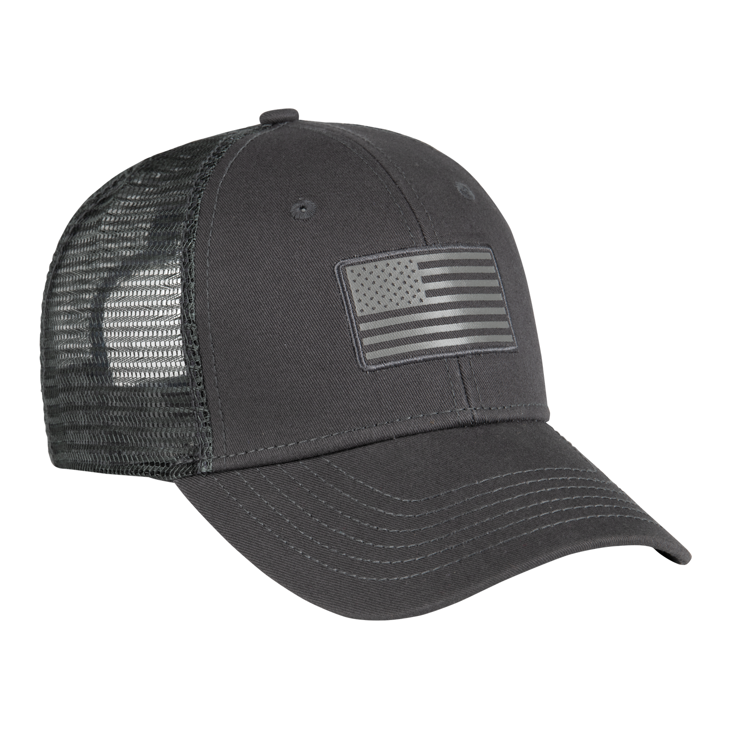 Veterans Apparel American Flag Trucker Cap